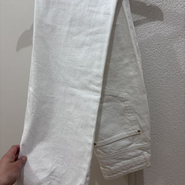 Pantalon blanc en denim