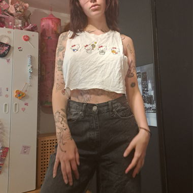 Hello Kitty Croptop