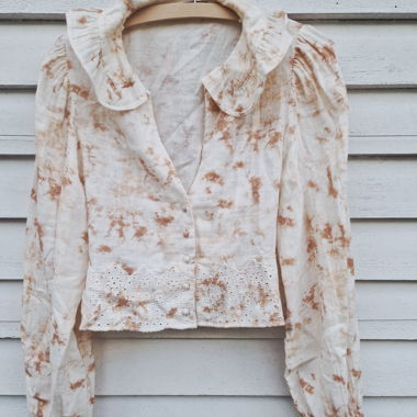 Blouse ZARA à motif floral