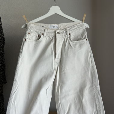 Jeans in denim MNG crema