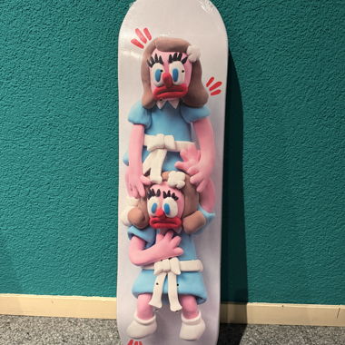 Slawn x Spooky Woods "The Shining" Skateboard