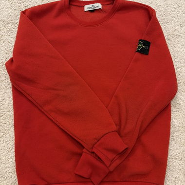 Felpa Stone Island rossa