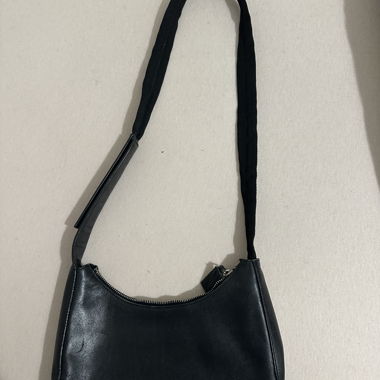 Borsa a tracolla nera vintage