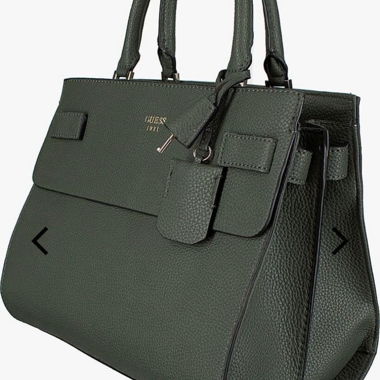 Sac à main Guess vert foncé 