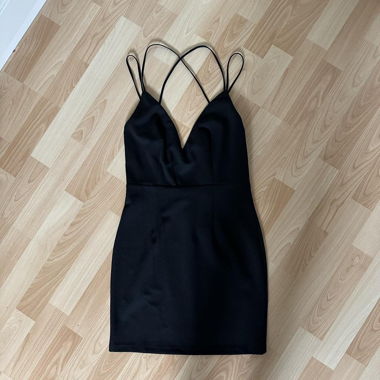 Mini black dress