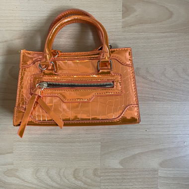 Sac effet miroir orange 