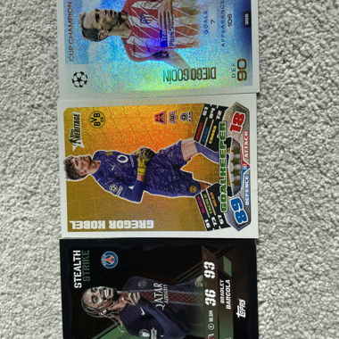 Topps Match Attax card lot