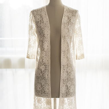 Chemise de dentelle vintage unique des années 1960 (S)