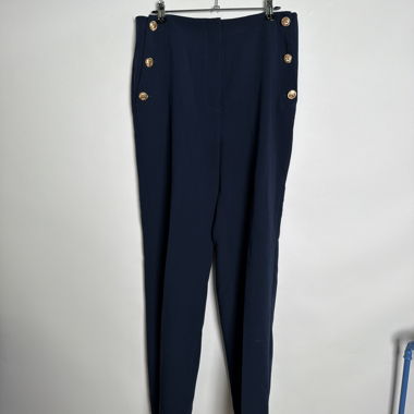 Pantalon habillé bleu marine