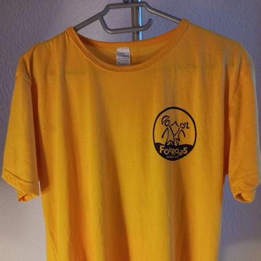 Men's yellow Forró T-Shirt