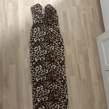 Leopard print dress