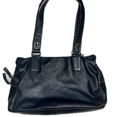 Sac à main bleu foncé