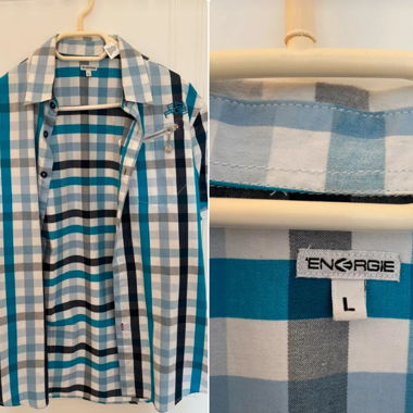 Chemise à carreaux Energie taille L