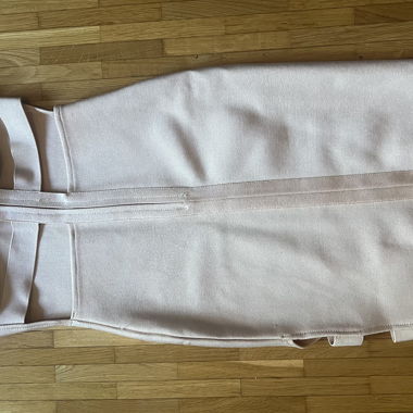 Beige Bodycon Dress