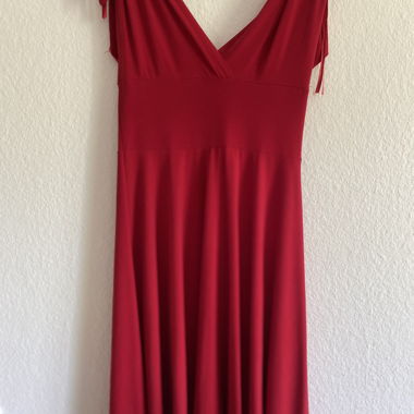 Rotes elegantes Kleid