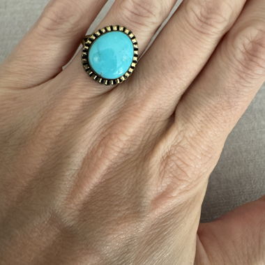 Anello turchese