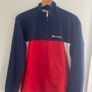 Champion training jacket blue-red