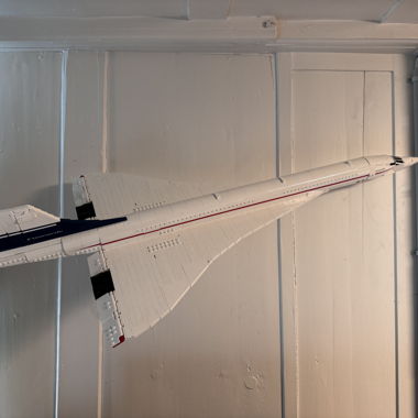Lego Concorde Wandmodell inkl. Ständer