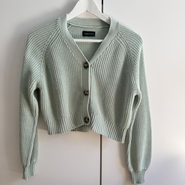 Strickjacke Pastellgrün Even&Odd