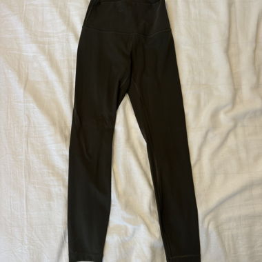 Leggings Lululemon vert foncé