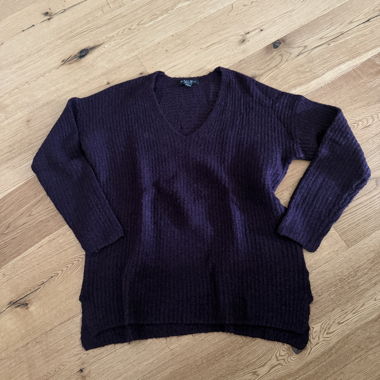 Lila Strickpullover