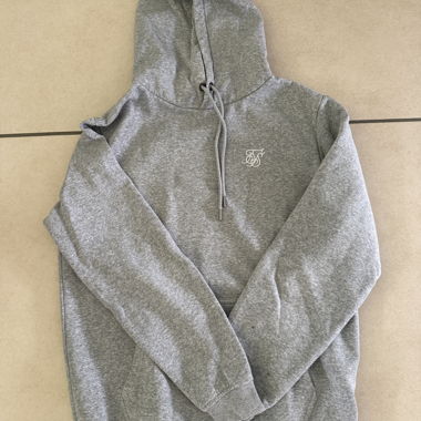 Felpa SikSilk grigia M