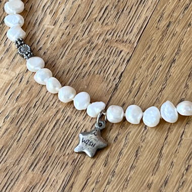 Pearl Perle Choker Halskette necklace 