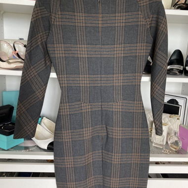 Zara shift dress grey size S