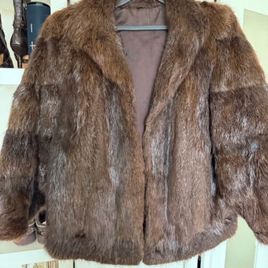 Brown Mink Fur Coat