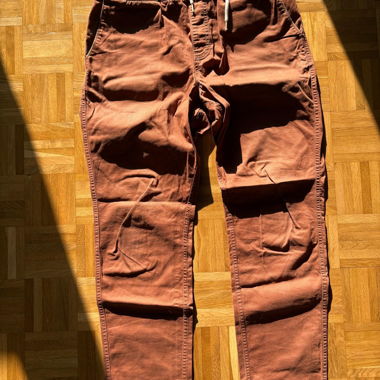 Vans "Off The Wall" Jogger Chinos arancio bruciato