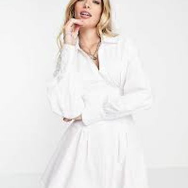 Robe-chemise dos nu