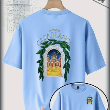 Casablanca T-Shirt Blue