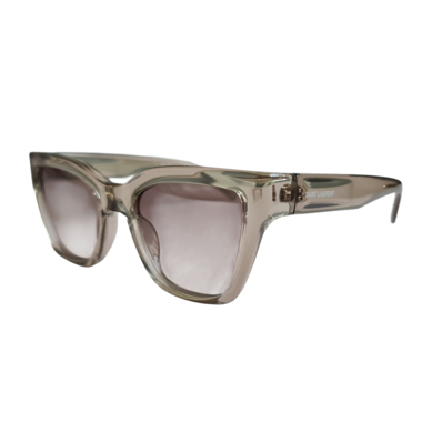 Lunettes de soleil Saint Laurent, transparentee