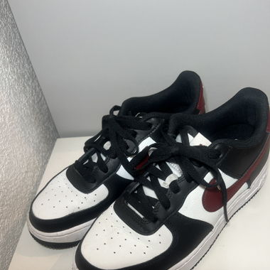 Nike Air Force 1 Unisex low black /dark red/ white