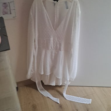 Robe blanche pour ado/femme