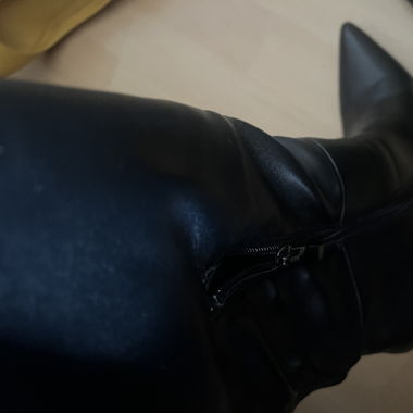 Botte à talon avec bout pointu
