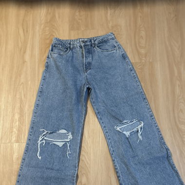Stradivarius Hosen gerissen 