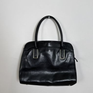 Borsa Tote in Pelle Nera