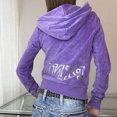Purple PINK Zip Hoodie