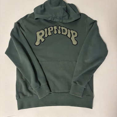 Hoodie Ripndip vert