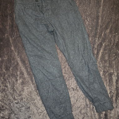 COS graue Woll-Joggerhose