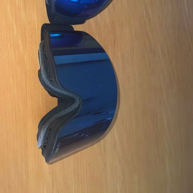 Occhiali da sci blu