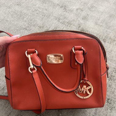 Michael Kors purse orange