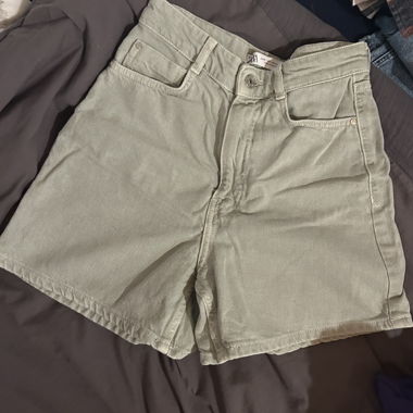 green shorts