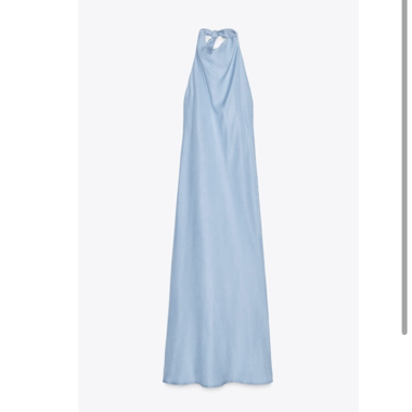 Abito con spalline alla nuca Zara
