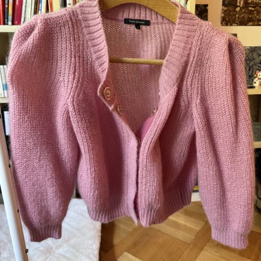 Gilet in mohair rosa Tara Jarmon - Taglia S