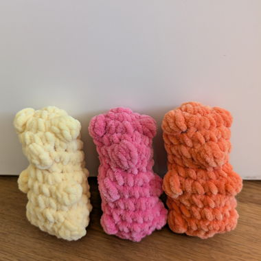 Crochet Gummy Bear Plushie 