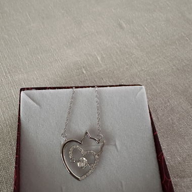 Cat Necklace S925
