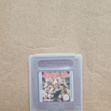 Game boy color resident evil 1