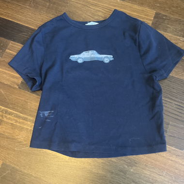 T-shirt graphique marine